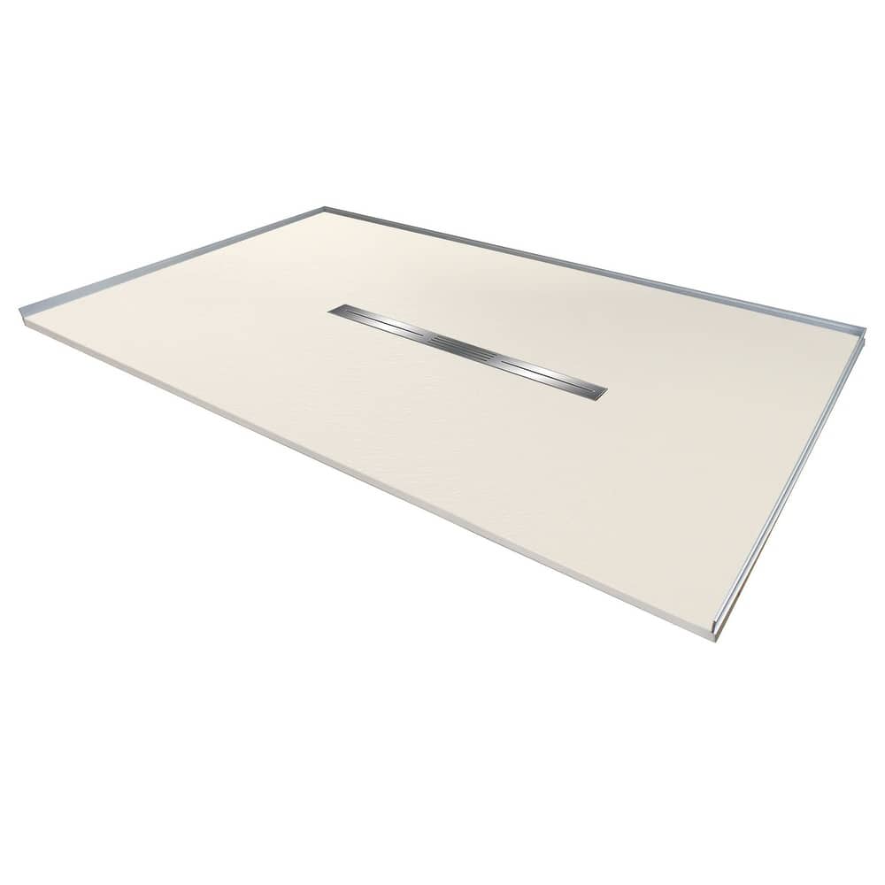 Transolid FZS7248C 70-7/8" x 47-1/2" Rectangular Shower Base with