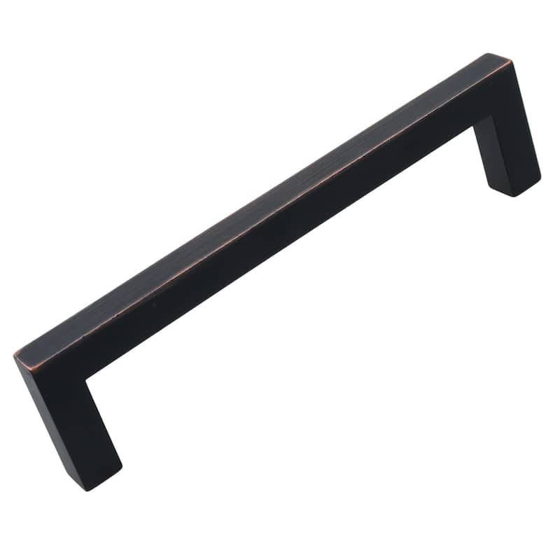 5 in Center Oil Rubbed Bronze Square Bar Pull (Pack of 10)