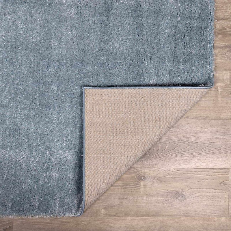 Hauteloom Heavenly Solid Shag Shaggy High Pile Area Rug