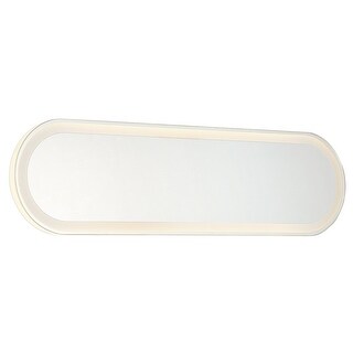 Minka Lavery 6119-1 24" W x 6-3/4" H Contemporary Oval Framed Bathroom