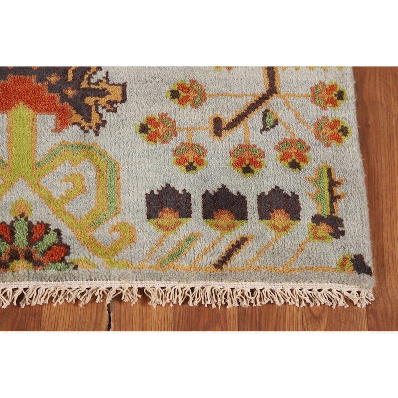 Geometric Ziegler Oriental Accent Rug Handmade Wool Carpet - 3'0" X 5'0"