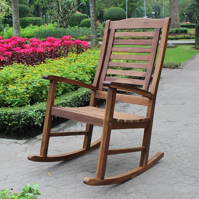 International Caravan Highland Trinidad Porch Rocker