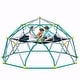 preview thumbnail 4 of 16, 12ft Geometric Dome Climber Play Center with Hammock