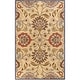 preview thumbnail 1 of 21, Patchway Handmade Classic Floral Wool Area Rug 10' x 14' - Tan - Rectangle