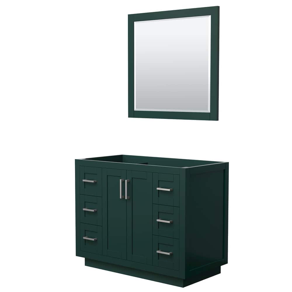 Wyndham Collection Miranda 42" Single Free Standing Vanity Cabinet -