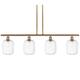 Option Brushed Brass / Clear
