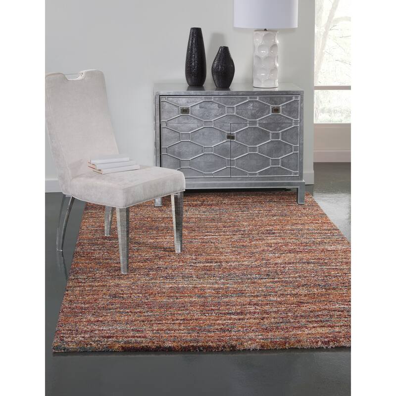 Zira Red/Multi Area Rug 8x10 - 2'3" x 12' Runner - Red