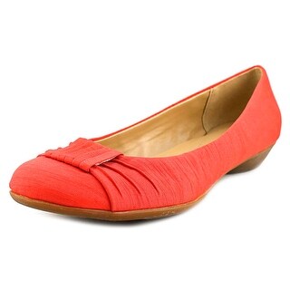 pink canvas flats