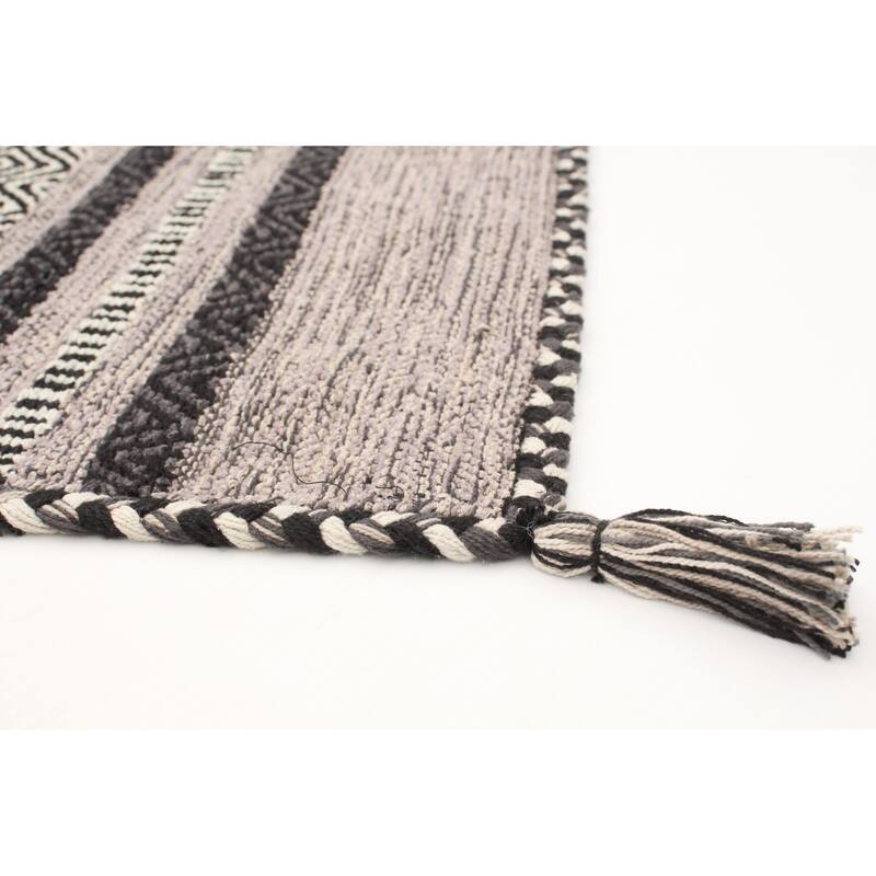 ECARPETGALLERY Arizona Flat-weave Wool Kilim Area Rug