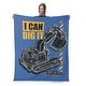 preview thumbnail 40 of 57, Hasbro Tonka Silk Touch Throw Blanket