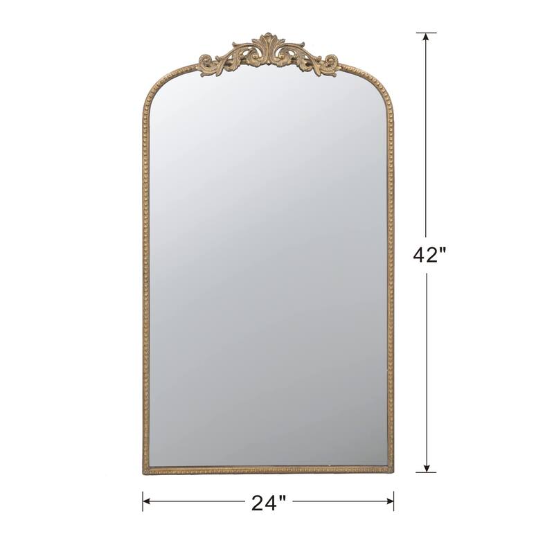 Classic Design Mirror with and Baroque Inspired Frame