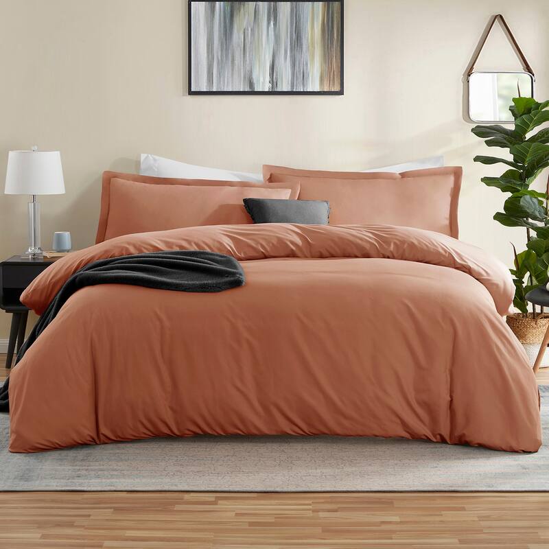 Emperyan 7 PC Bedding Set, Luxury Microfiber Duvet Cover With Sheets Bed Sets