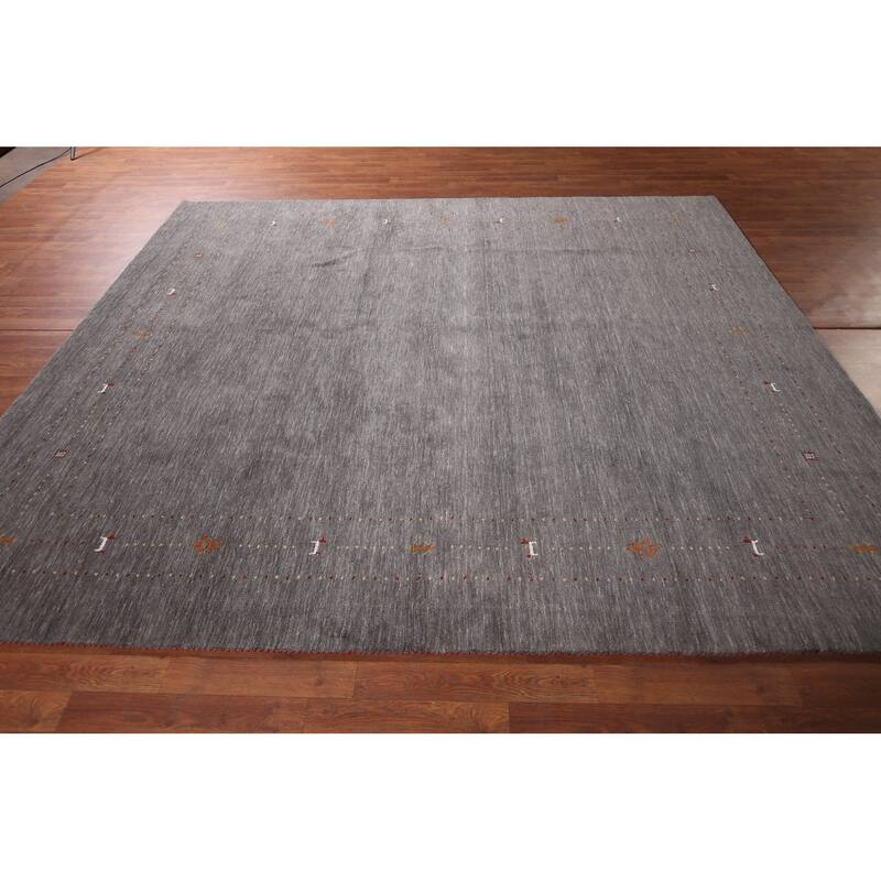 Gabbeh Oriental Area Rug Handmade Bedroom Wool Carpet - 8'0"x 9'10"