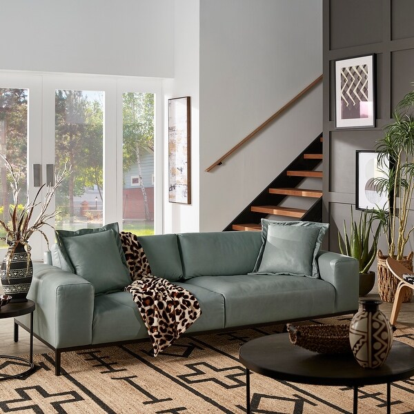 Strick Bolton Jasper Sofa in Chalk Blue Stone Bed Bath Beyond 28963920