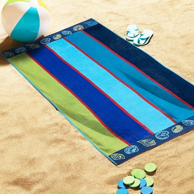 Superior Vibrant Oversized Cotton Beach & Pool Towel Collection - Assorted Styles