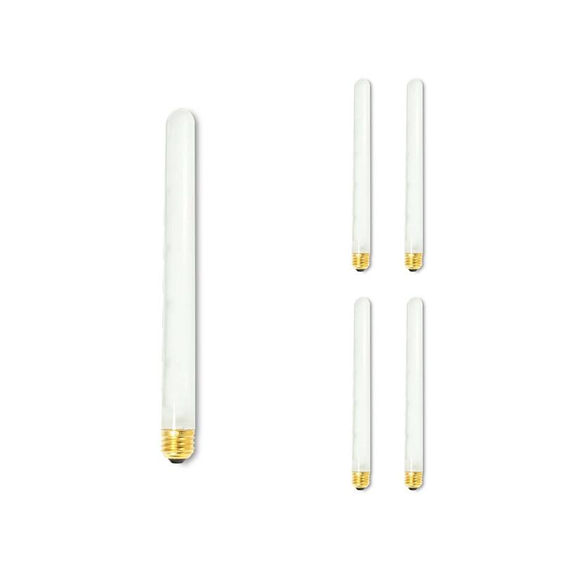 Bulbrite Multi Pack of Dimmable Frost Medium (E26) Incandescent Bulb - Pack of (5) 75 Watt - T8