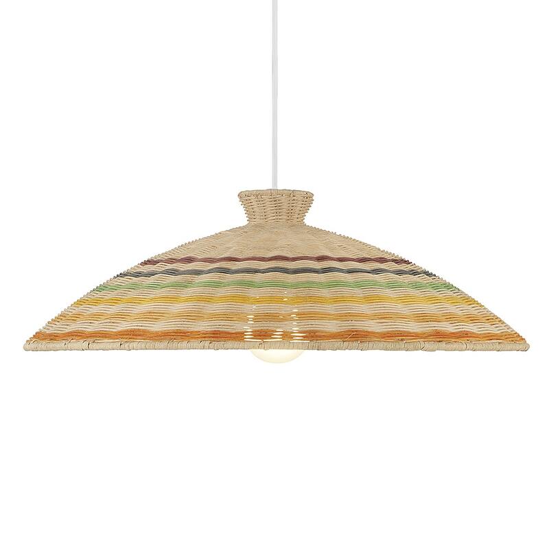 Meridian M7032 22" Wide Pendant - White
