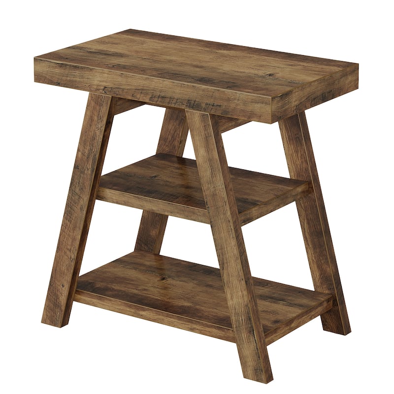 Side Table with Storage, Nightstand, Wooden End Table, Sofa/Bedside Table for Living Room, Bedroom