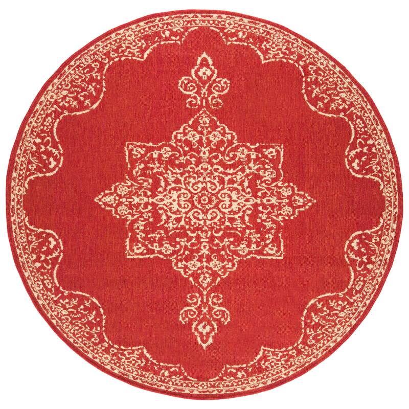 SAFAVIEH Linden Pascalle Indoor/ Outdoor Waterproof Patio Backyard Rug