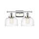 Option Polished Nickel / Clear Deco Swirl