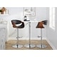 preview thumbnail 62 of 70, Carson Carrington Kanteborg Adjustable Bar Stool with Rounded T Footrest (Set of 2)