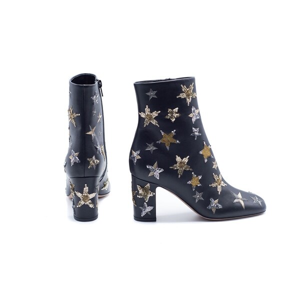 star ankle boots
