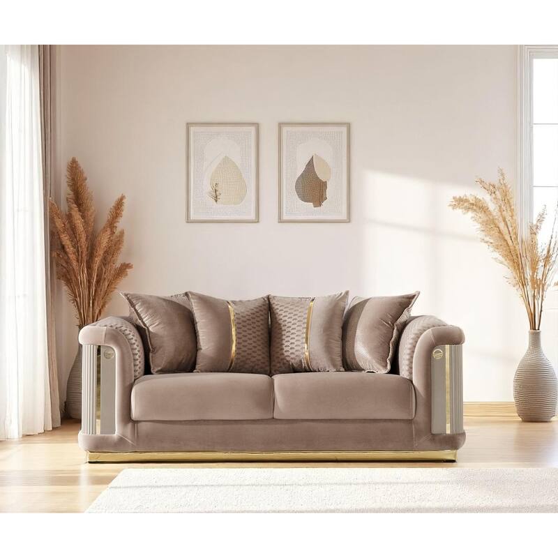 Eze 4-piece Living room Set 1 Sofa & 1 Loveseat & 2 Chair
