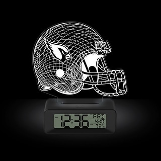 Game Time NFL Arizona Cardinals Color-Changing Led 3d Illusion Alarm ...