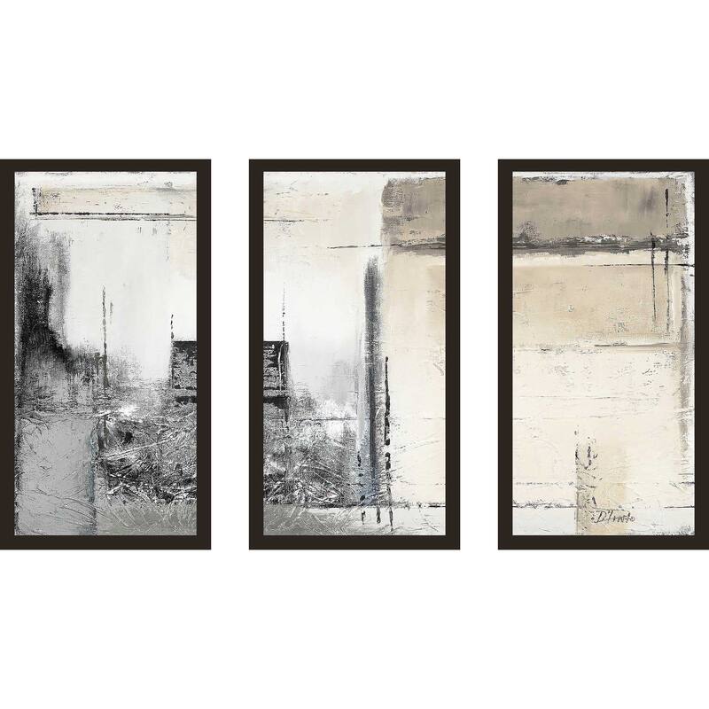 "Winter Dusk I" 3 Piece Print on Acrylic