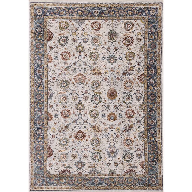 Olivia Collection - Classic Elegant Border Area Rug