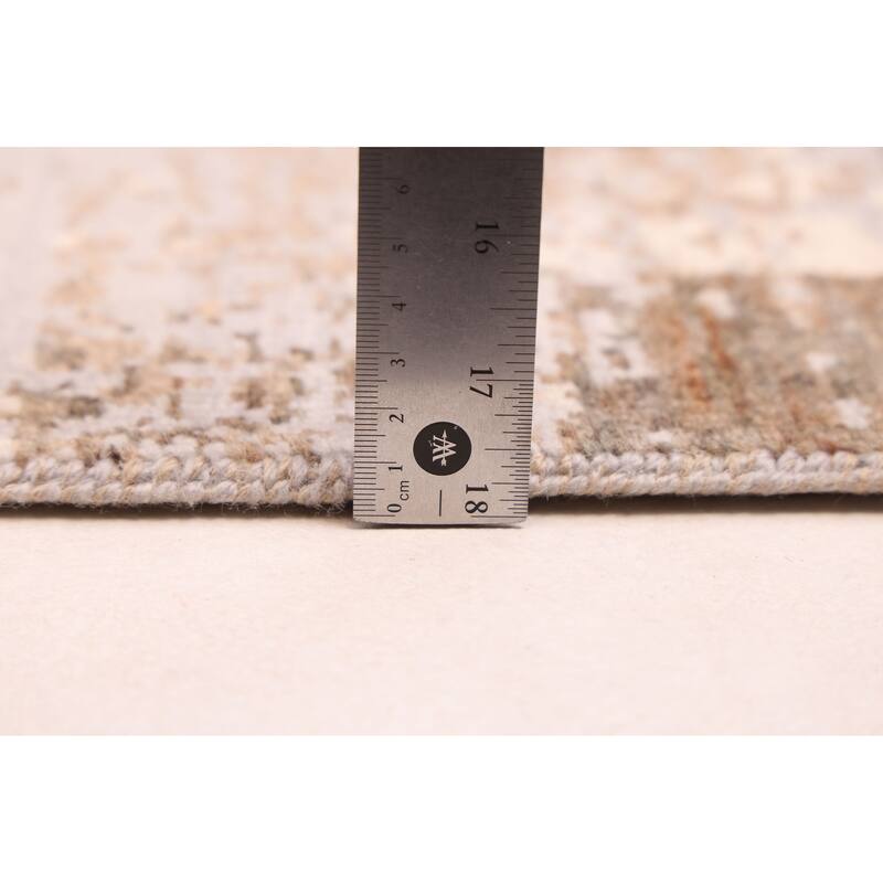 ECARPETGALLERY Hand-knotted Legacy Ivory Wool Rug - 7'11 x 10'2