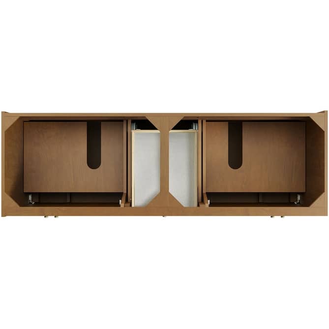 James Martin Vanities 545-V72-3PBL Laurent 72" Double Basin Poplar