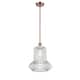 Option Antique Copper / Clear Spiral Fluted