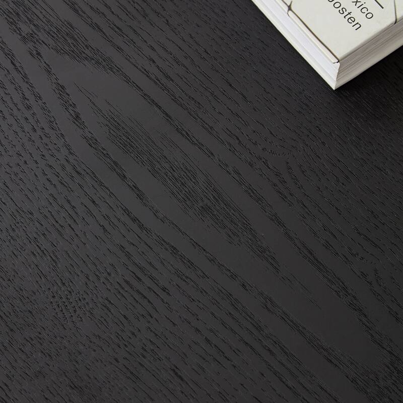 Irregular Shape Coffee Table Set, Two-Piece Staggered Height End Table, Accent Table with Embossed Legs