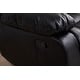 preview thumbnail 18 of 23, Betsy Furniture 3 Piece Bonded Leather Reclining Living Room Set, Sofa, Loveseat and Glider Chair