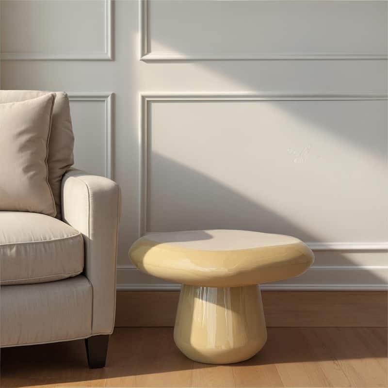 Enameled Metal Table
