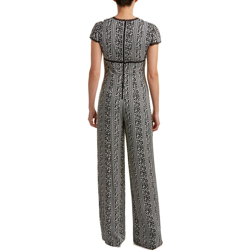 alice and olivia black jumpsuit