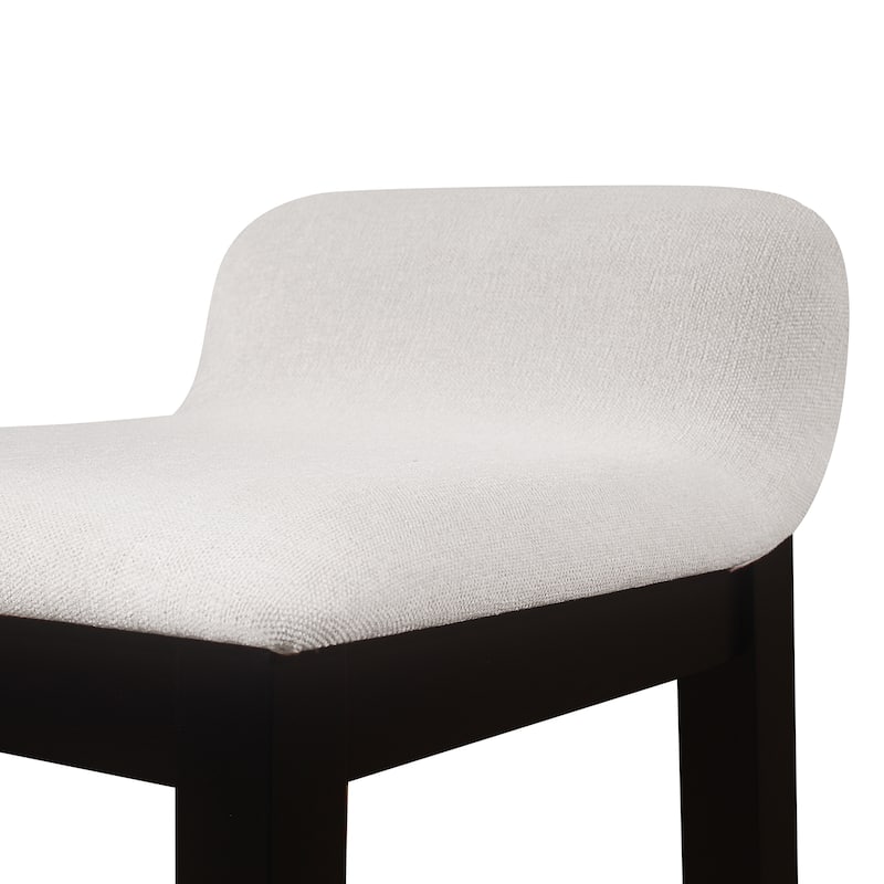 Hillsdale Furniture Maydena Black Wood Stool