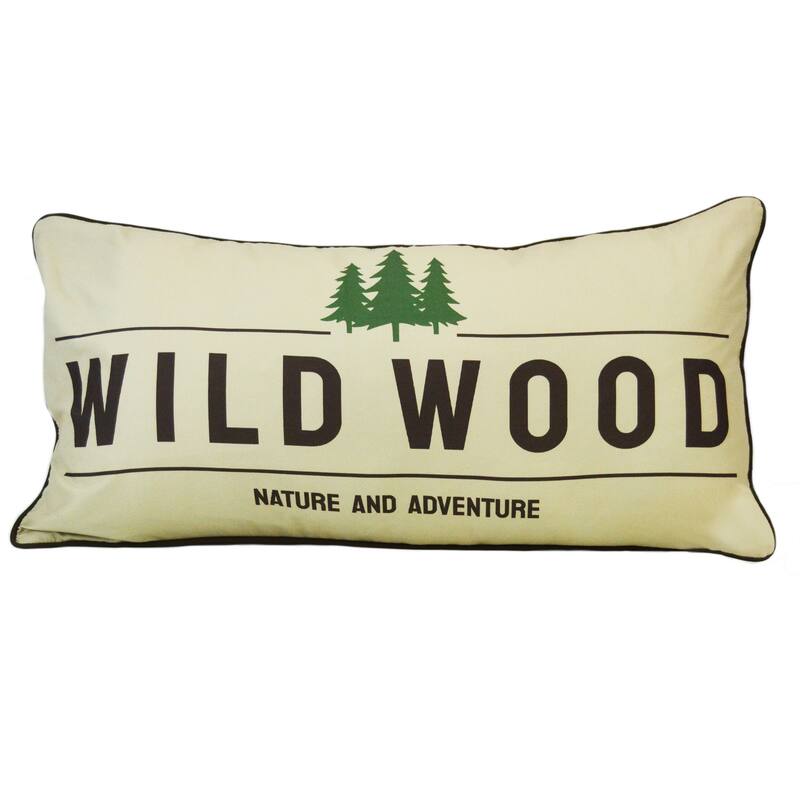 The Great Outdoors "Wild Wood" Decorative Pillow by Donna Sharp