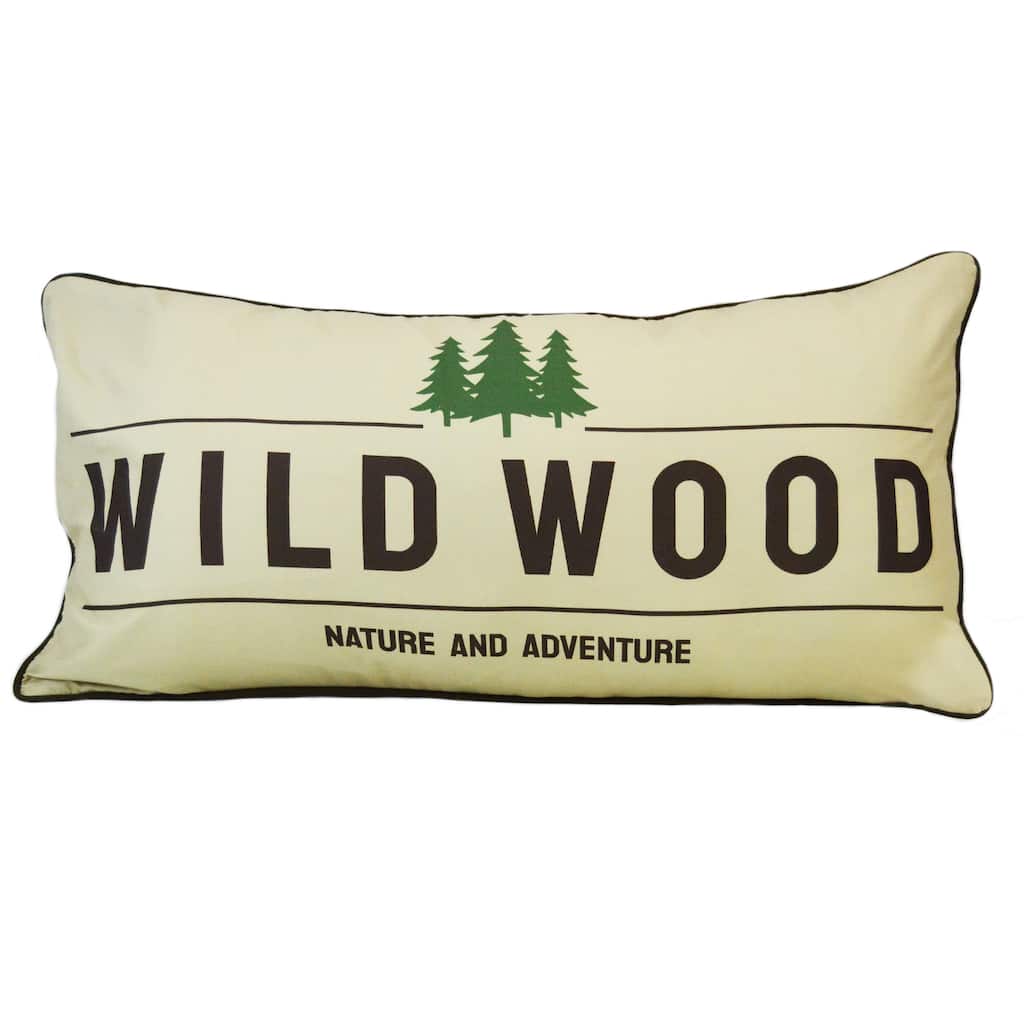 The Great Outdoors "Wild Wood" Decorative Pillow by Donna Sharp