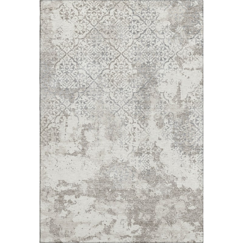 Premium Washable Super Soft Vintage Trellis Mayfield Rug