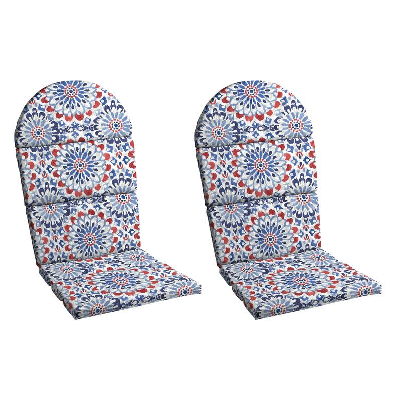 ARDEN Outdoor Foam Adirondack Cushion, Set of 2
