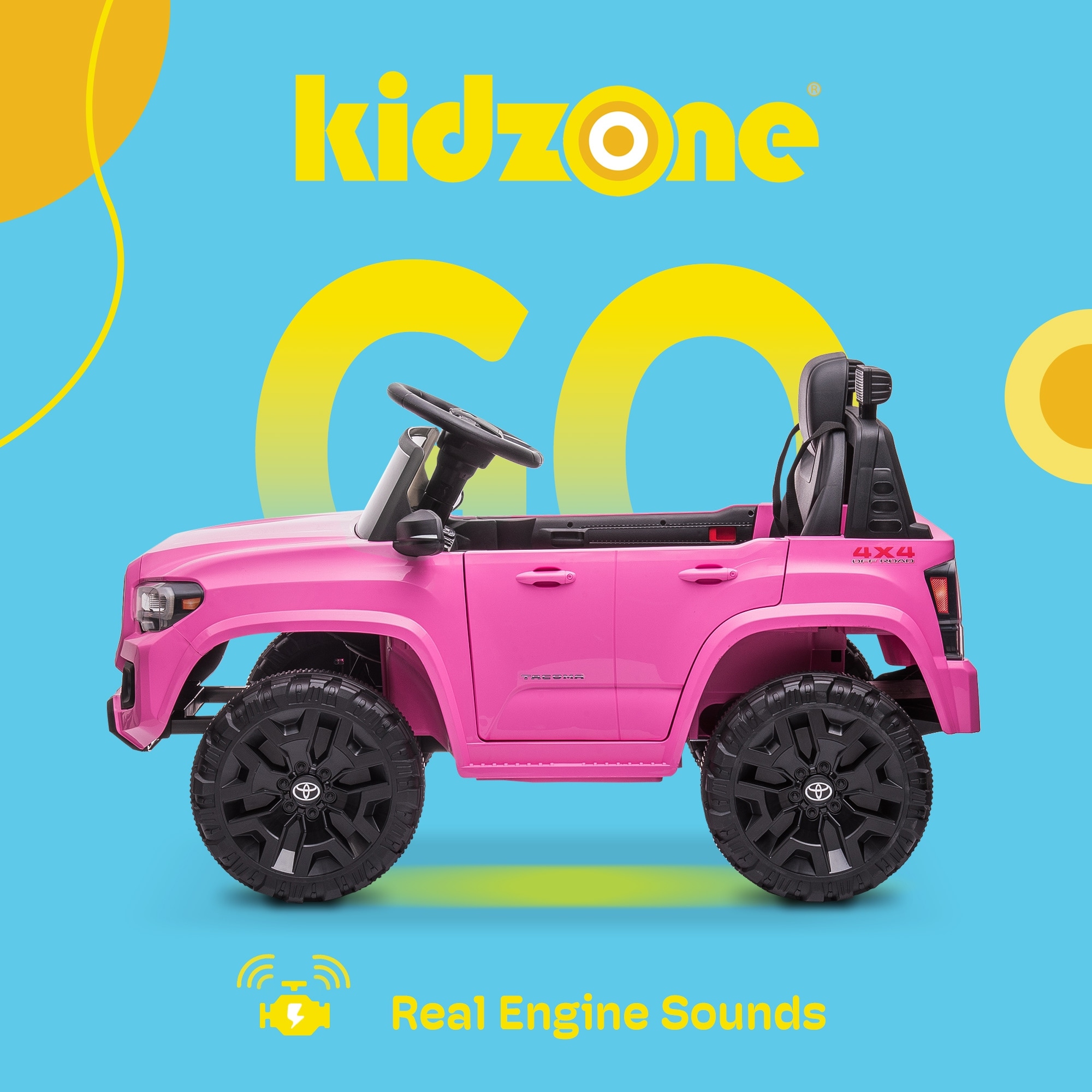 公式通販サイト - ファッション 通販 Kids for Car Electric Truck, Ride-On 12V Kidzone - Colors 7 アクセサリー