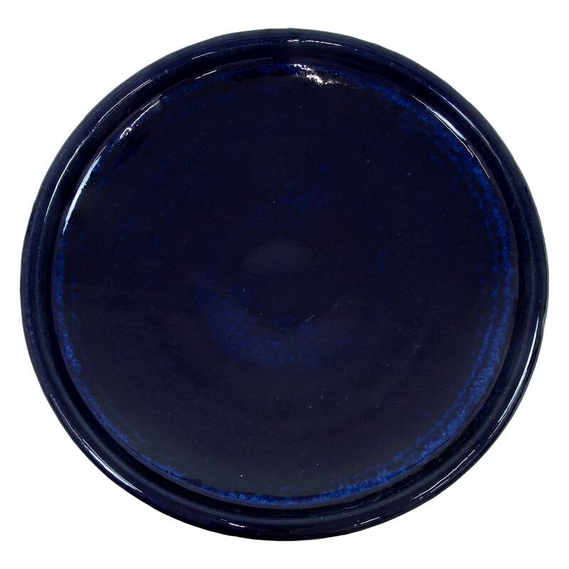 Sunnydaze Duo-Tone Ceramic Bird Bath