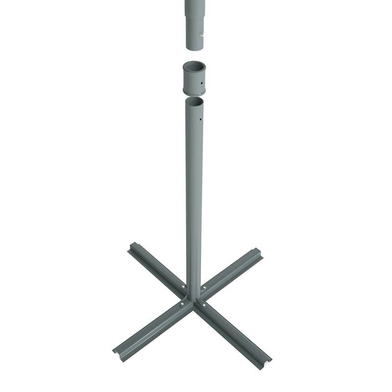 Corvus Vera 10-foot Offset Cantilever Hanging Canopy Patio Umbrella