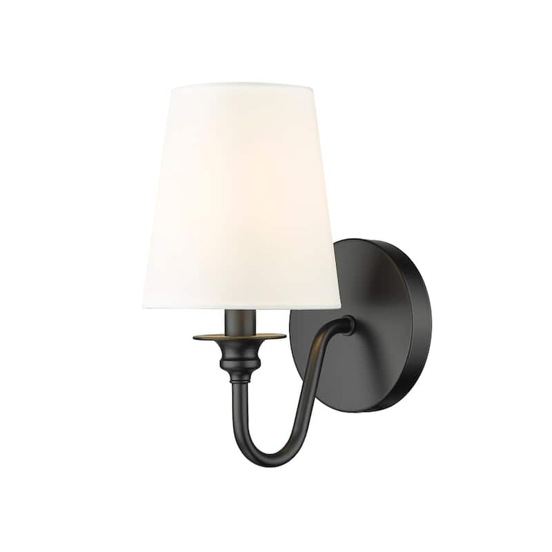 Z-Lite 7509-1S Gianna 11" Tall Wall Sconce - Matte Black
