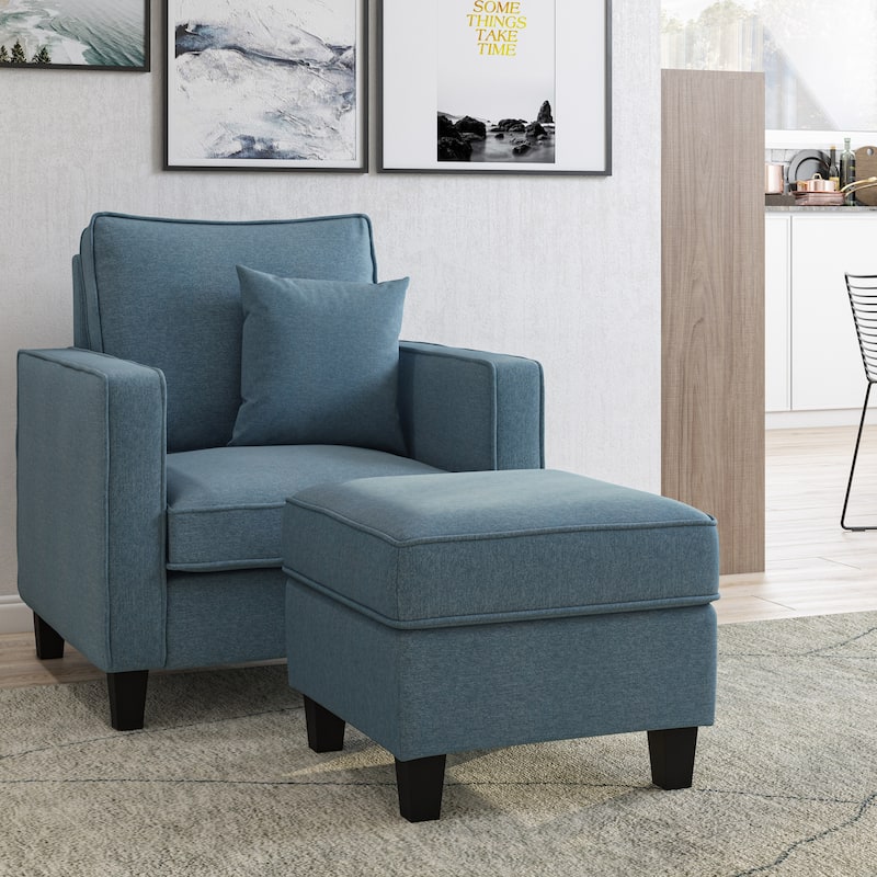 Georgia Upholstered Ottoman/Footrest
