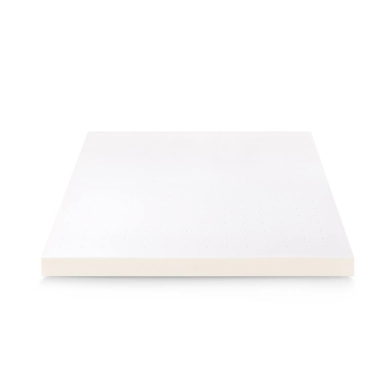 4 Inch Ventilated Memory Foam Bed Topper - Crown Comfort