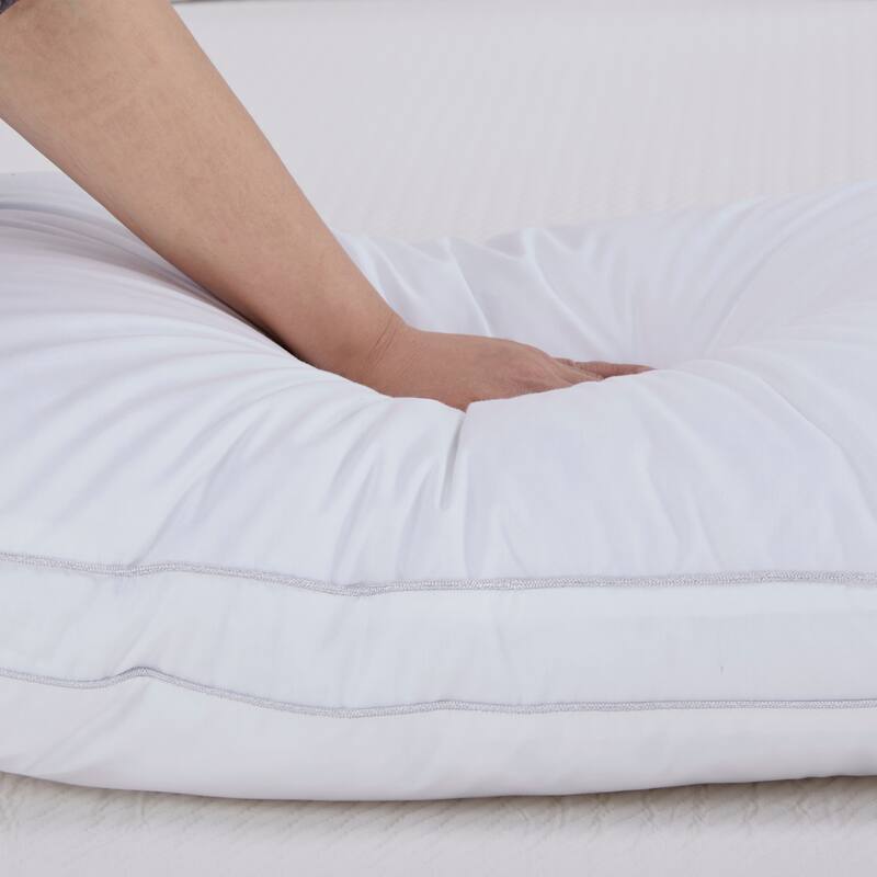 Artdeco Home White Queen Size Pillows (Set of 2)