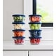 preview thumbnail 9 of 32, Glass Food Storage Containers Set - Round, 1-Cup (8oz) BPA-Free, Microwave & Oven Safe, Airtight Lids